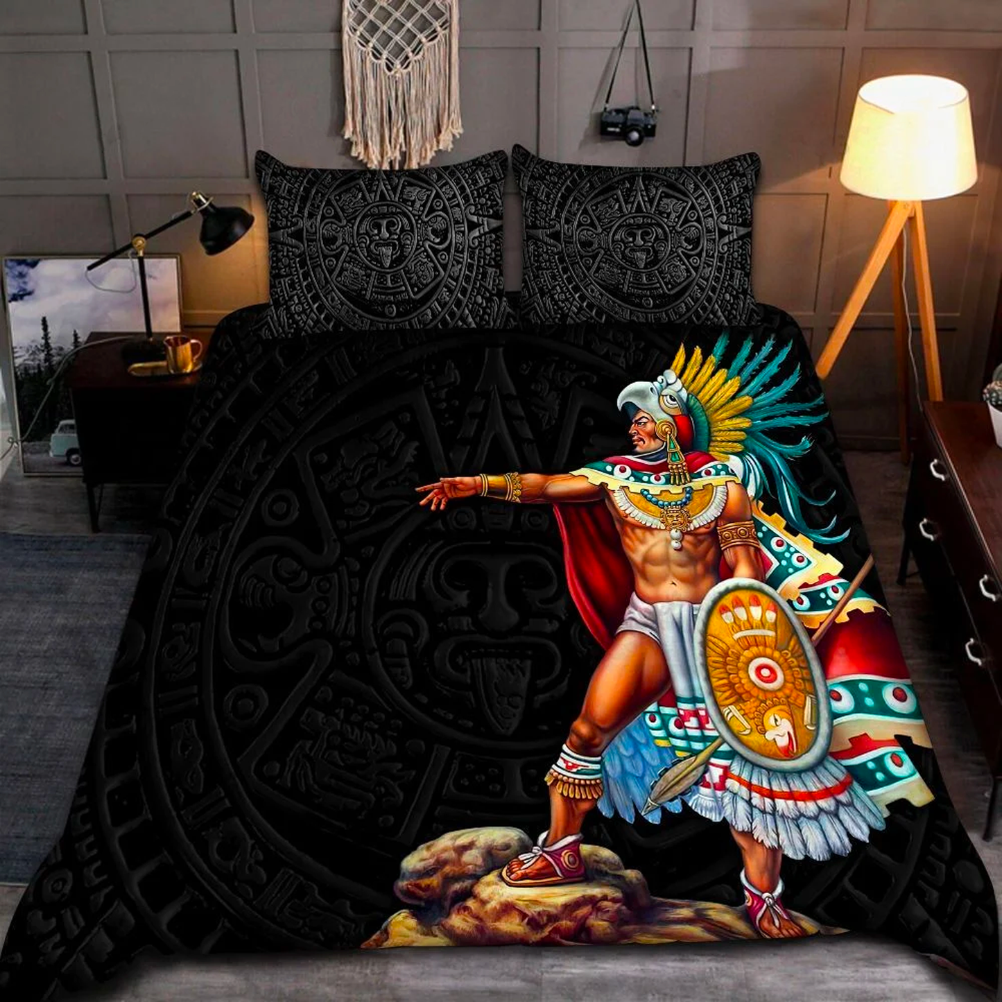 Aztec Mexico 3D Printed Bedding Set DQB08102103