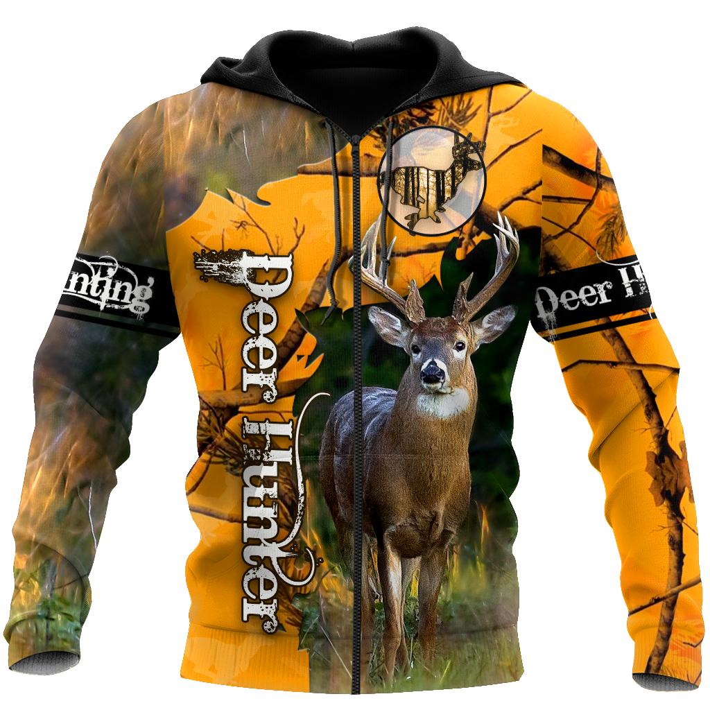 3D Deer Hunting Unisex Shirts