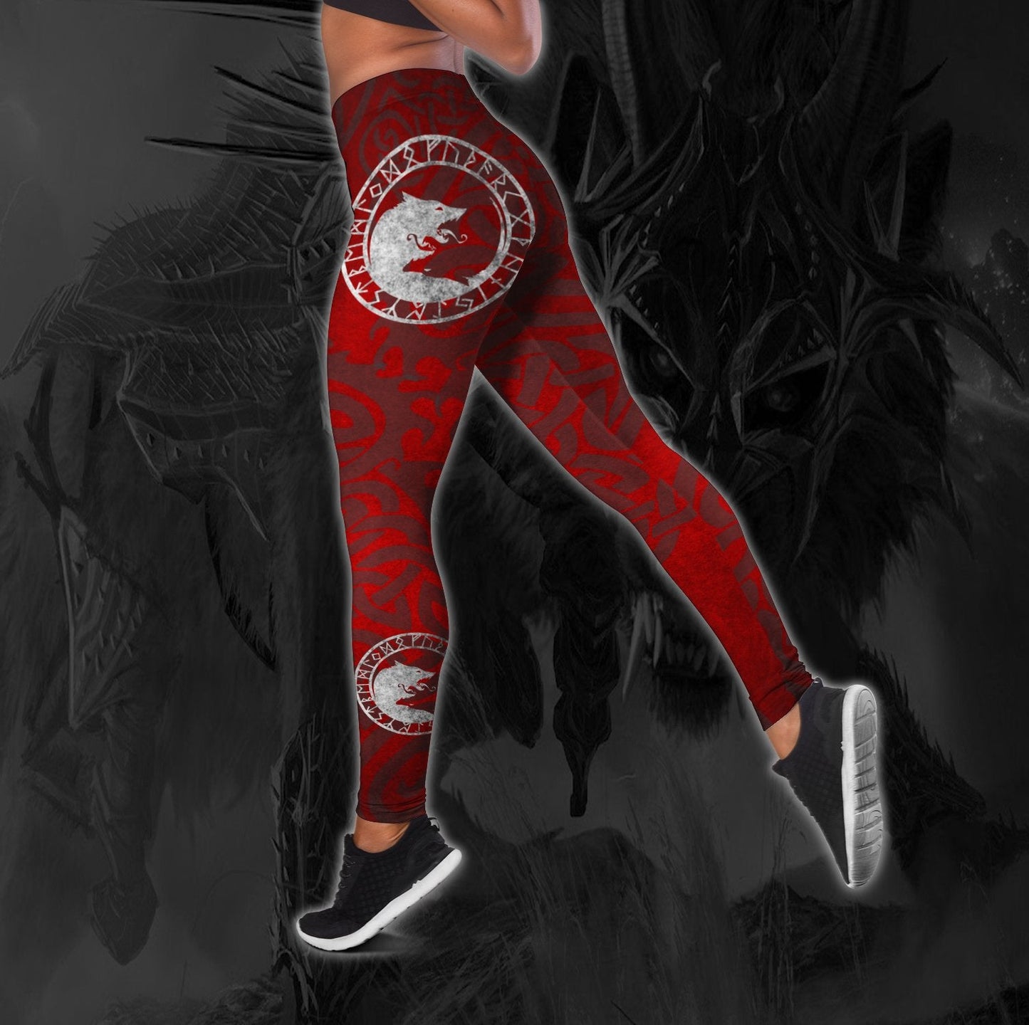Tatoo Wolf R-W Combo Outfit For Women