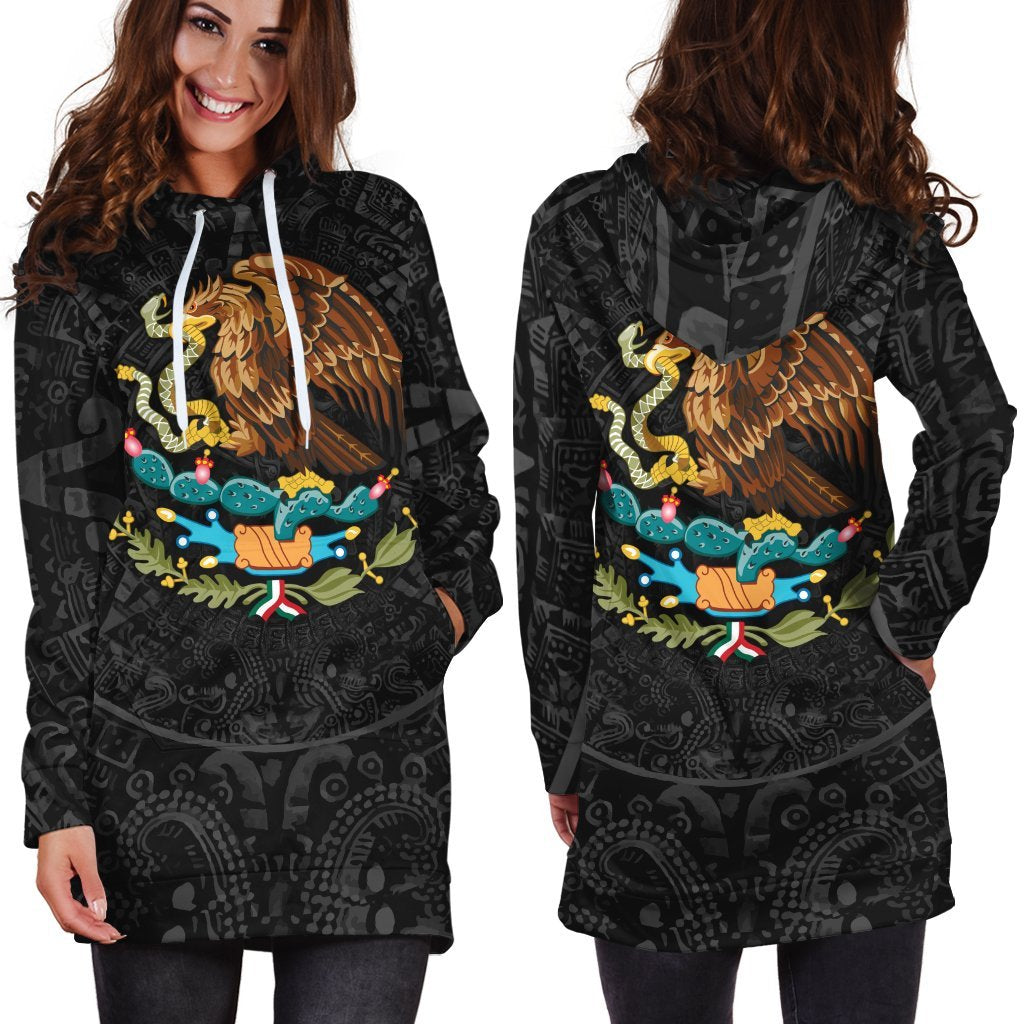 Aztec Mexic Hoodie Dress