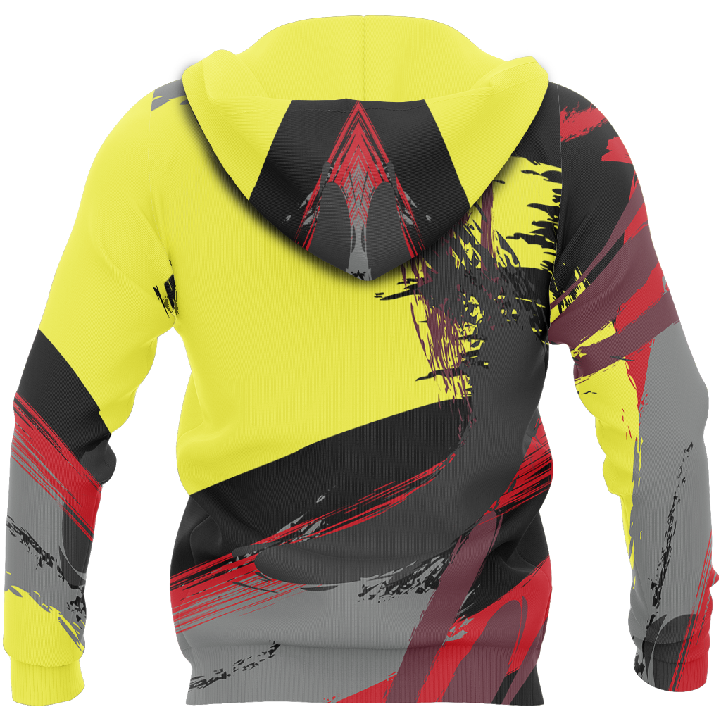 Australia Brush Athletic Style Aboriginal Colors Pullover Hoodie PL - Amaze Style™-Apparel