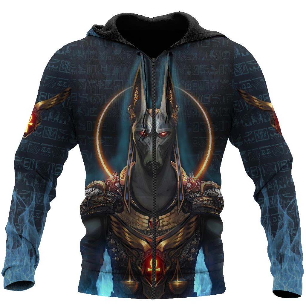 Anubis Face Egypt 3D printed shirts for men and women