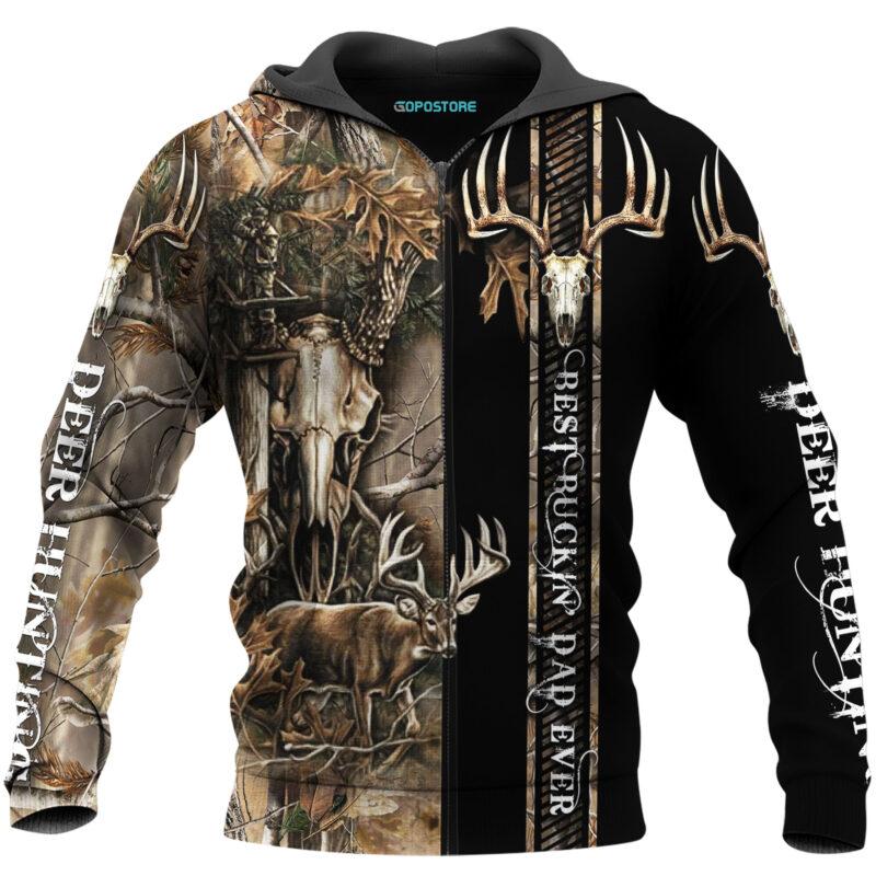 Best Buckin’ Dad Ever Deer Hunting 3D All Over Printed Shirts
