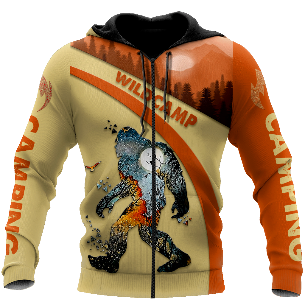 Bigfoot-Camping3D All Over Printed Shirts TNA11112004XT