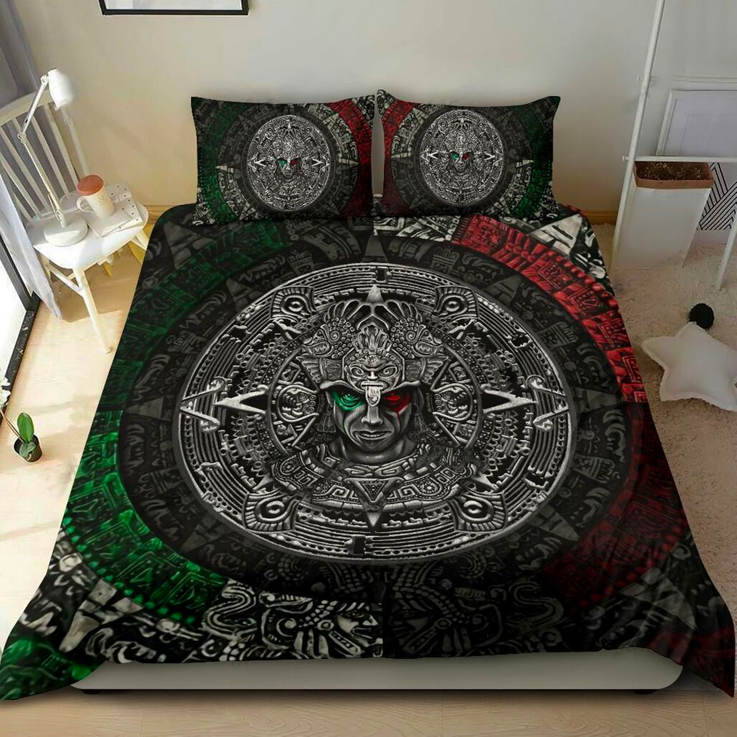 Aztec Mexico 3D Printed Bedding Set DQB08102106