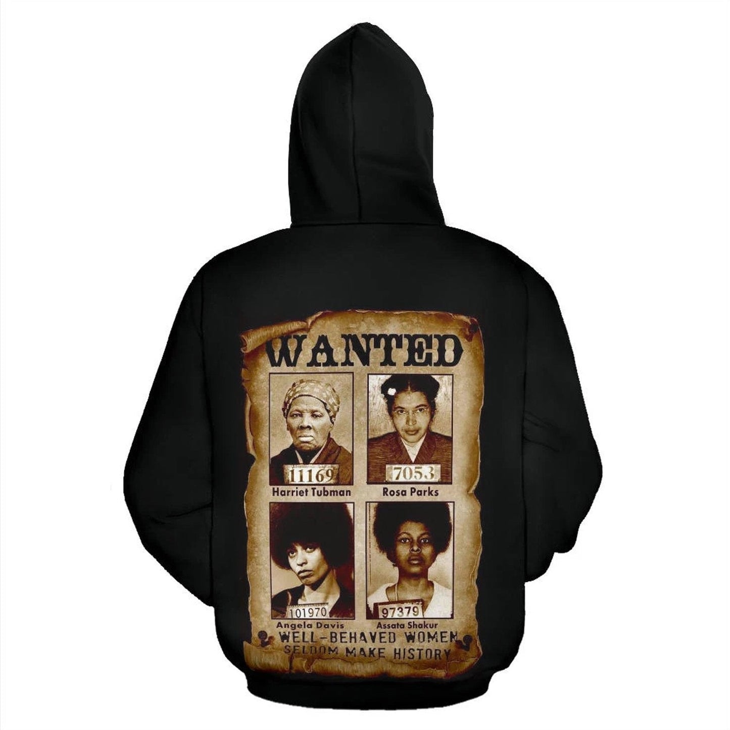 African Zip-Up Hoodie - Civil Women Rights Leaders - Amaze Style™-ALL OVER PRINT ZIP HOODIES