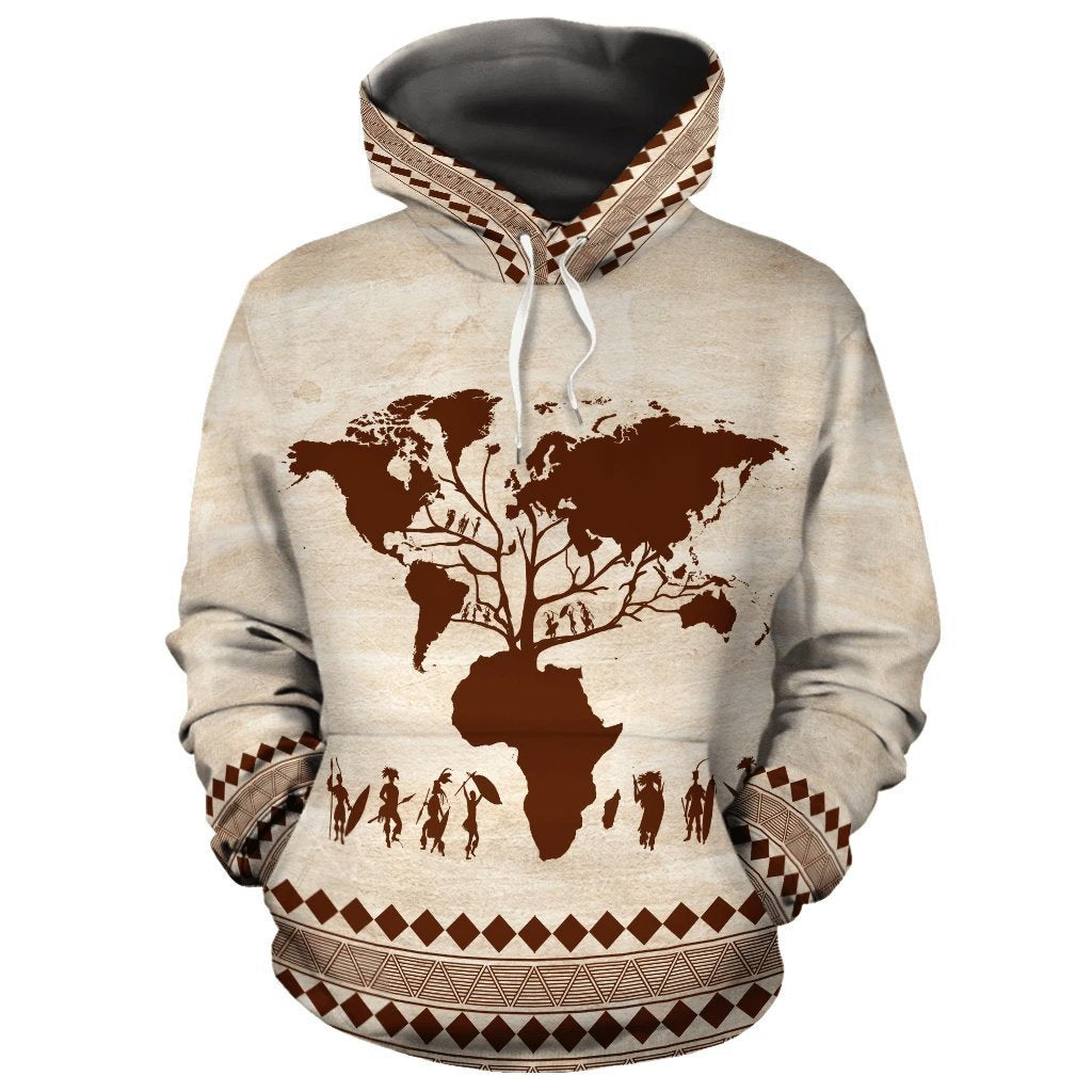 African Hoodie - Root Africa Hoodie - Amaze Style™-ALL OVER PRINT HOODIES (A)