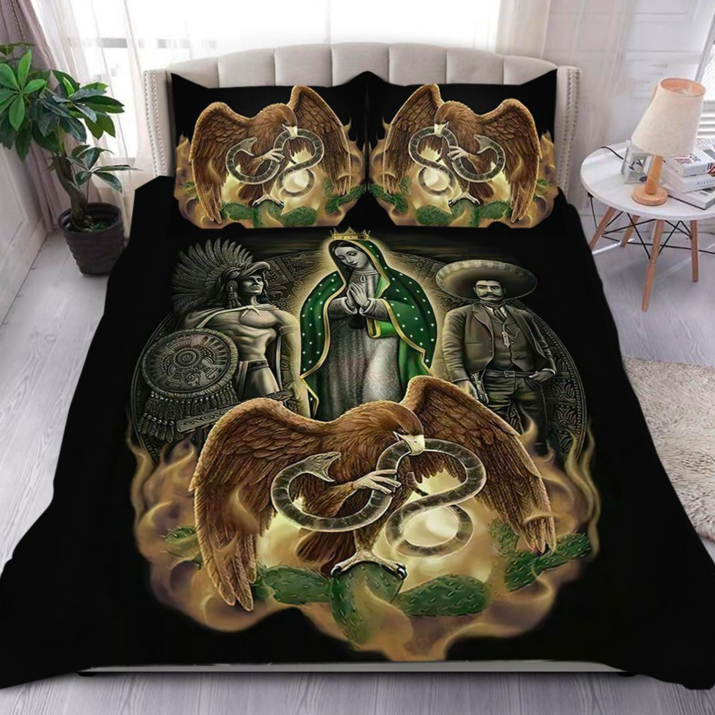 Aztec Mexico 3D Printed Bedding Set DQB08102102