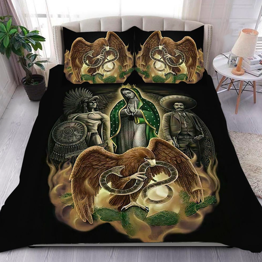 Aztec Mexico 3D Printed Bedding Set DQB08102102
