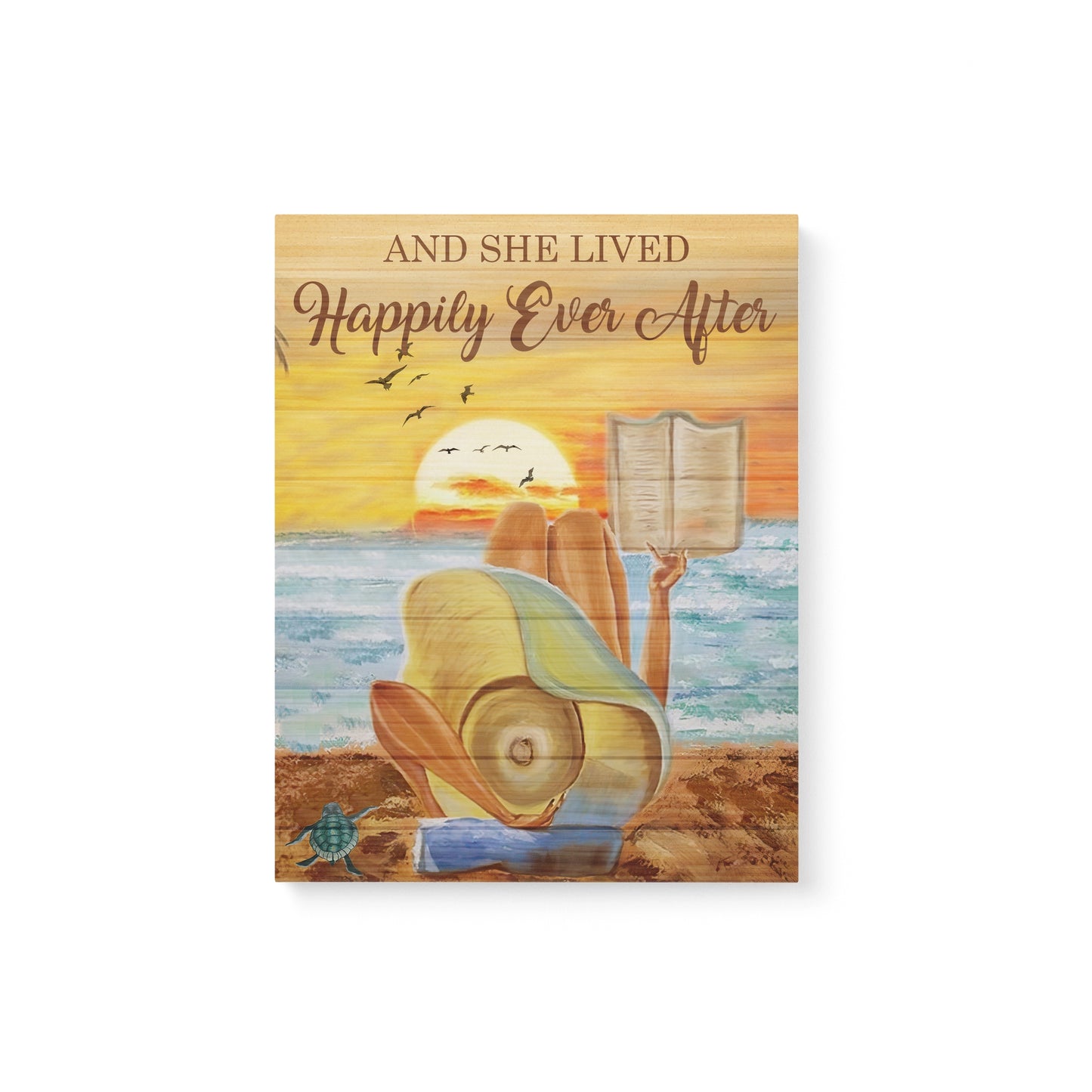 Beach Canvas Happy Ever After