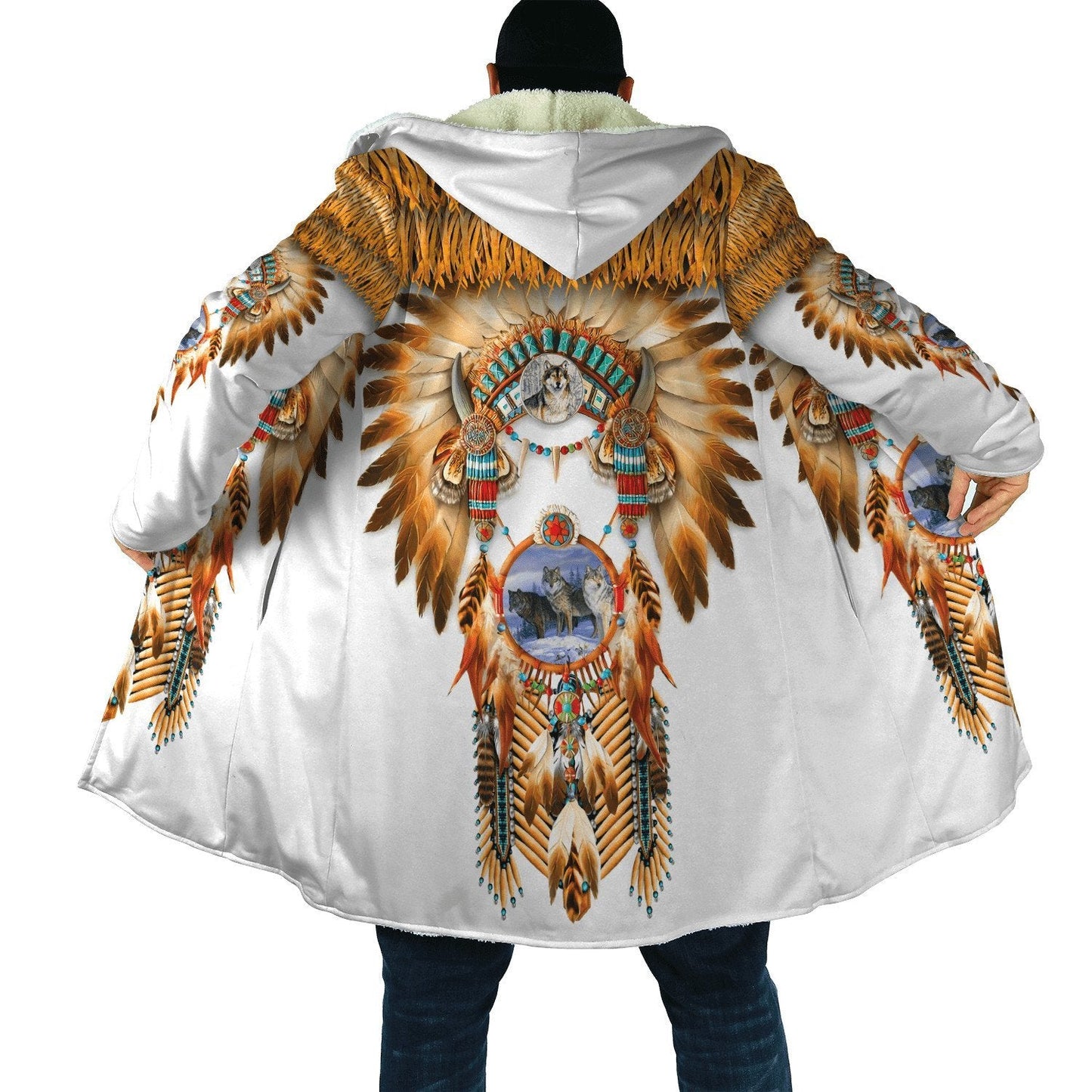 Wolf Native American 3D All Over Printed Unisex Shirts