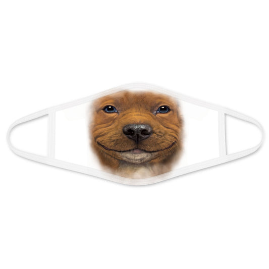 Dog Funny Face - Dog Lover Mask DL