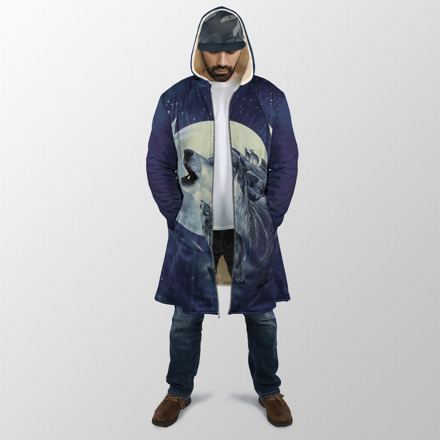 Wolf 3D All Over Printed Unisex Shirts