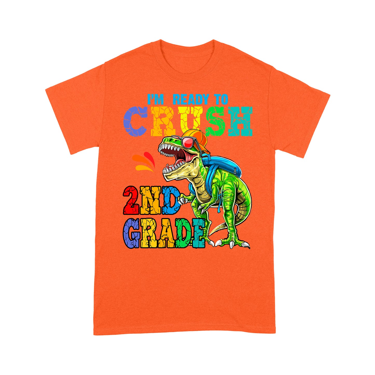 Personalized Custom Back To School Shirt, Ready To Crush 2nd Grade, Back To School Gift