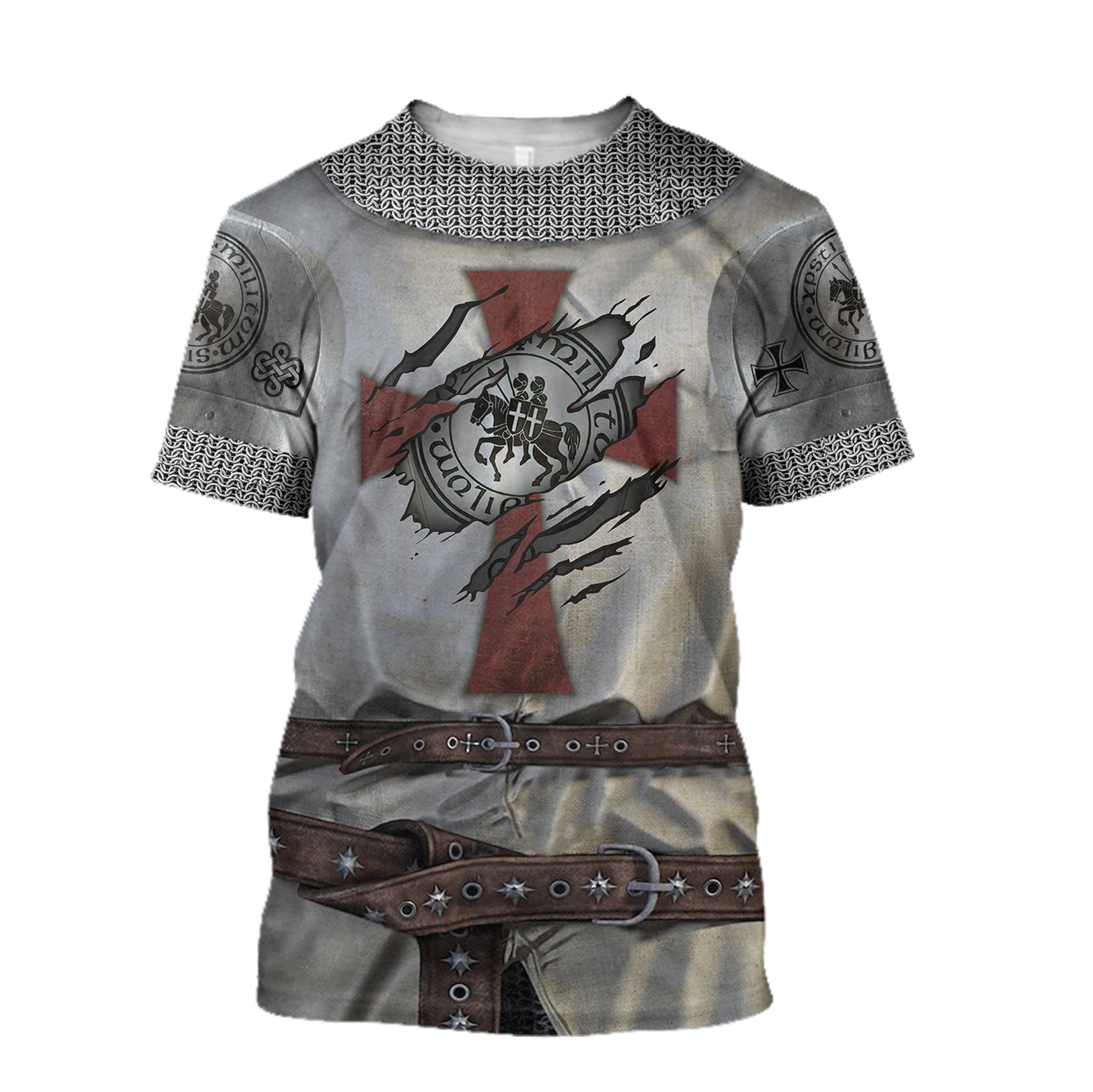 3D All Over Printed Knight Templar Version 3.0 - Amaze Style™-Apparel