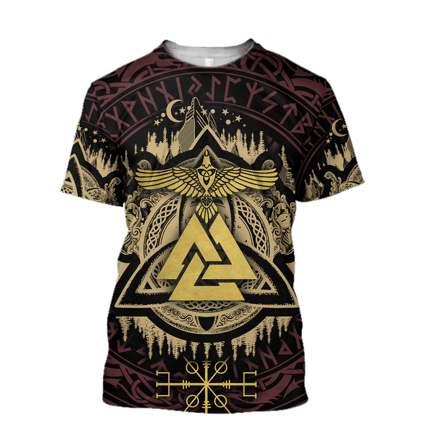 Valknut Viking All Over - Amaze Style™-ALL OVER PRINT HOODIES