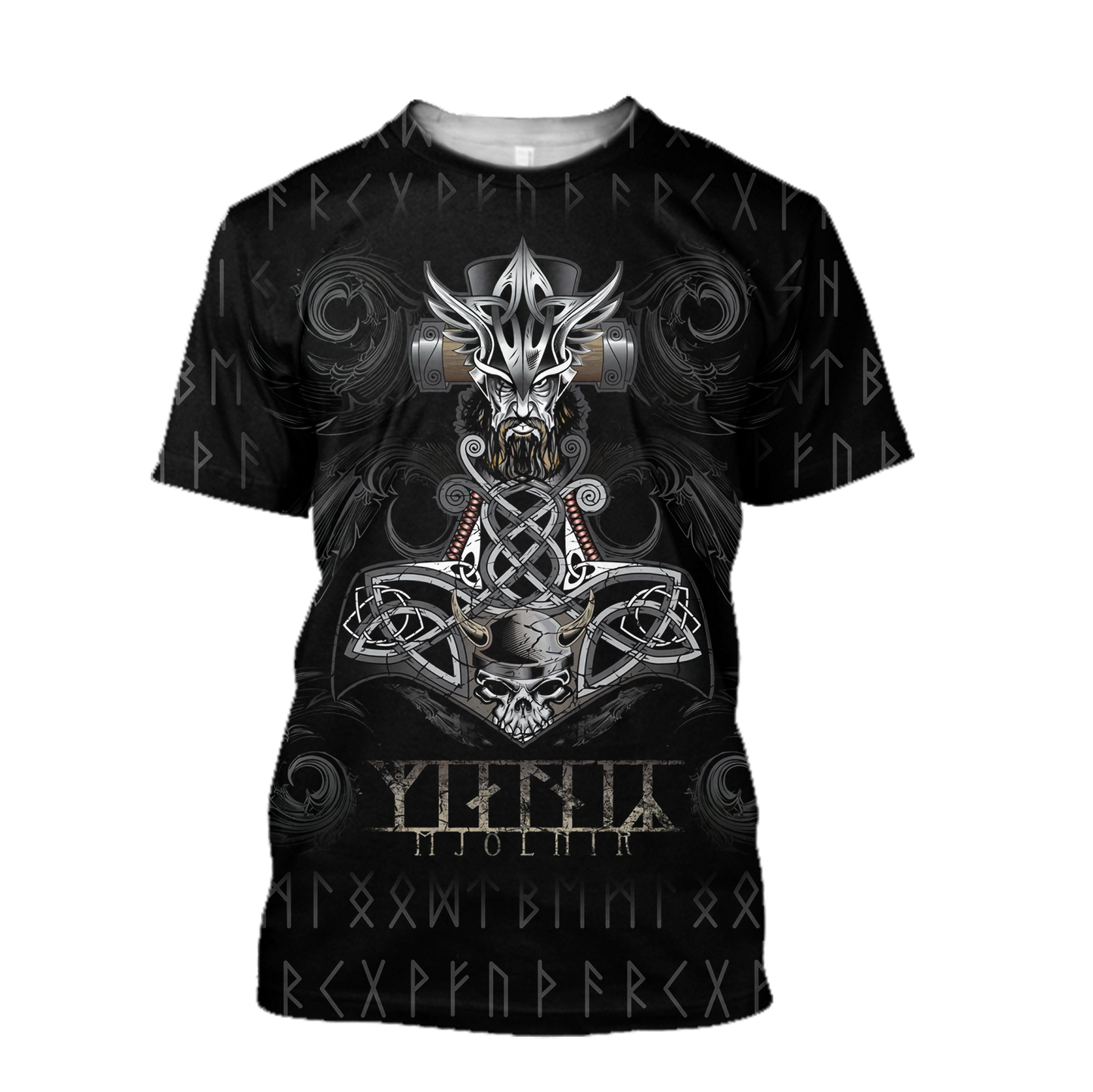 Viking Hoodie Mjolnir - Amaze Style™-Apparel