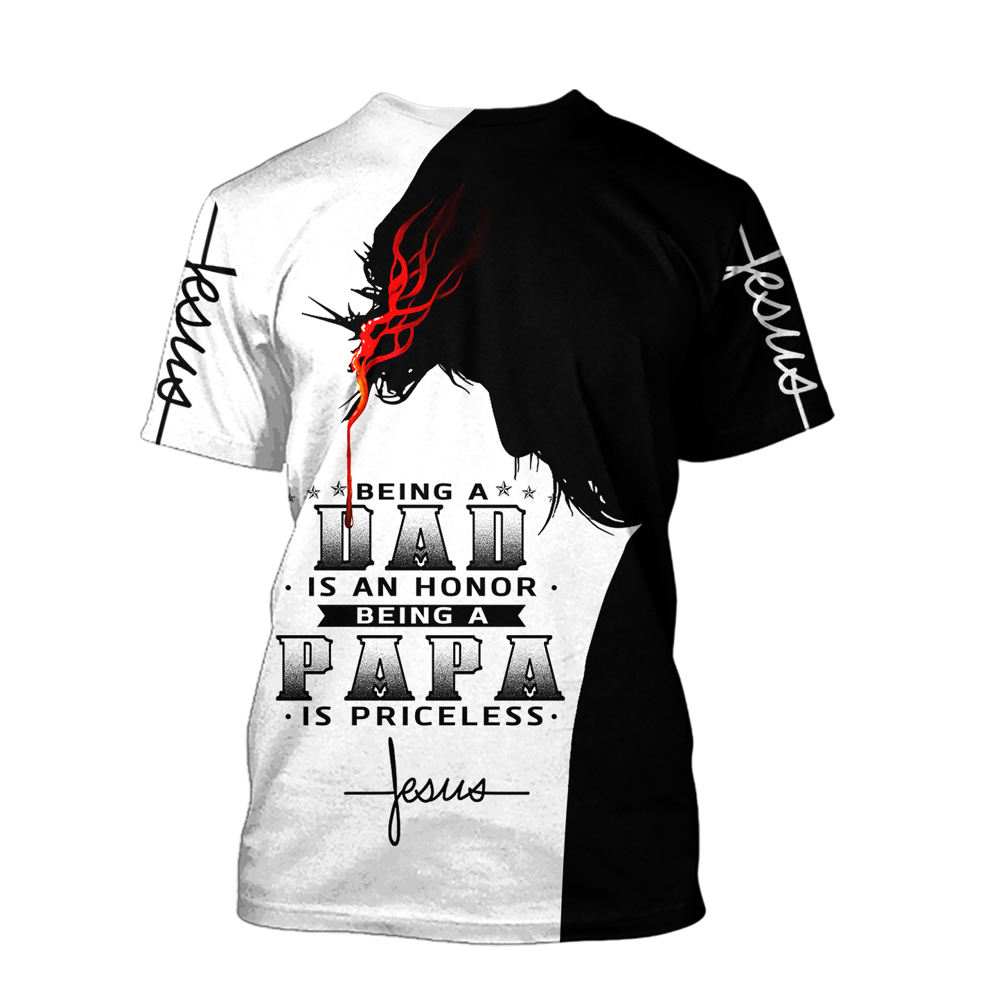 Being a Dad is an Honor Being a Papa is Priceless All Over Printed Shirt