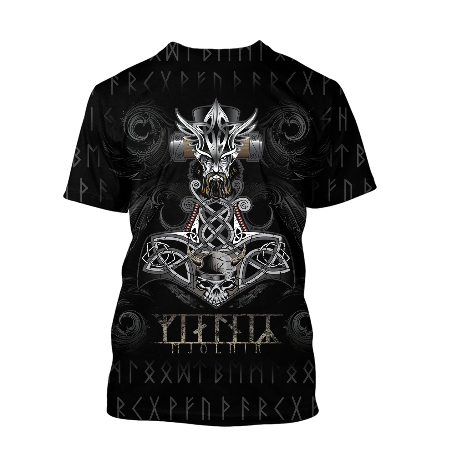 Viking Hoodie Mjolnir - Amaze Style™-Apparel