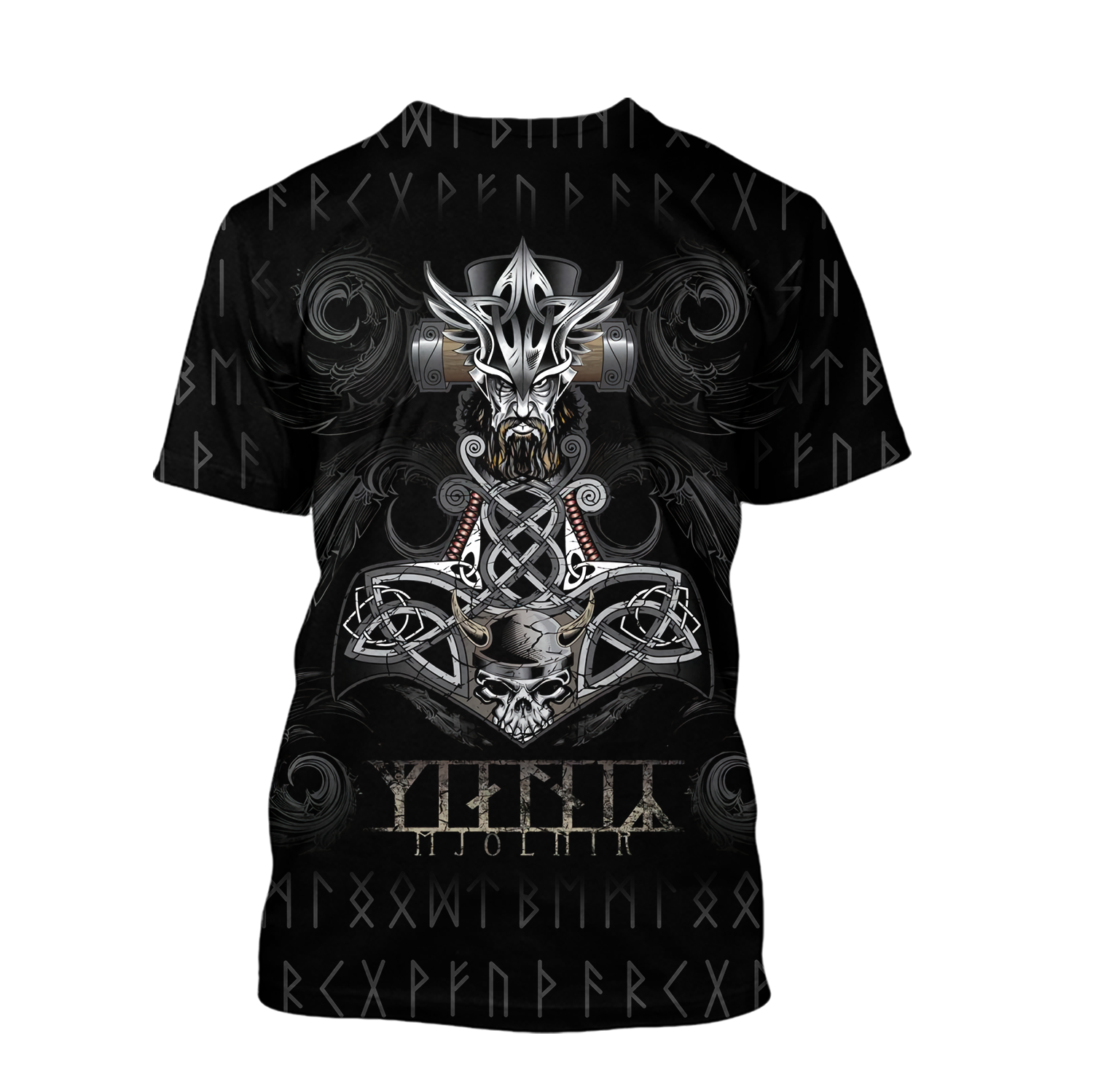 Viking Hoodie Mjolnir - Amaze Style™-Apparel