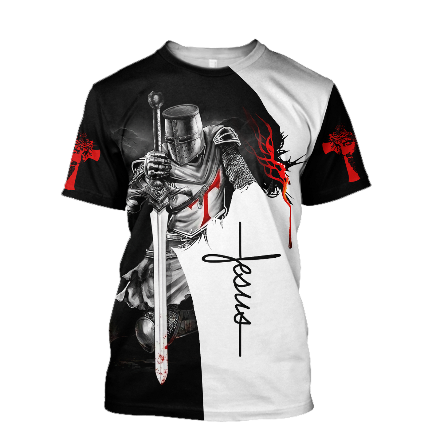 A Child of God, A Man of Faith, A Warrior of Christ - Christian - 3D All Over Printed Style for Men and Women