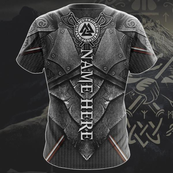 Viking Valknut Symbol Custom Name - Amaze Style™-Apparel