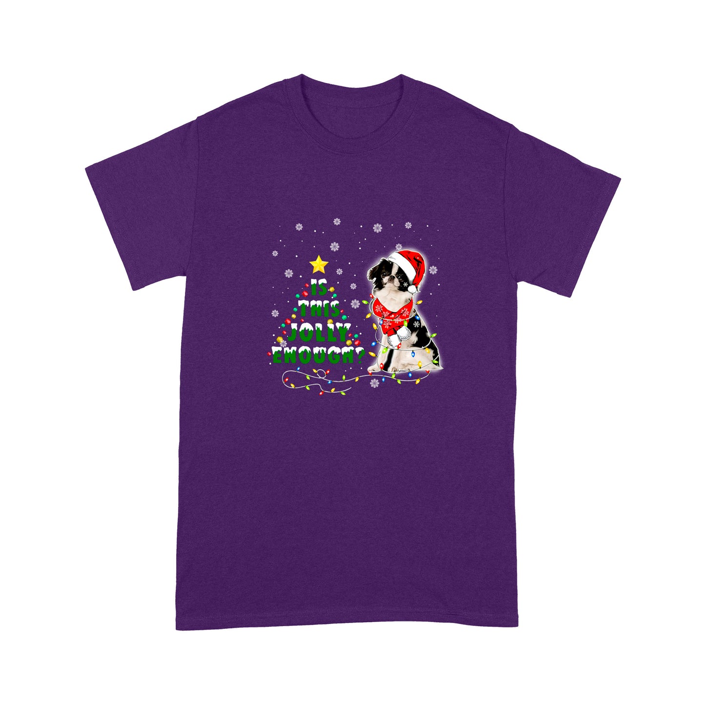 Dog Merry Christmas Standard T-shirt HG