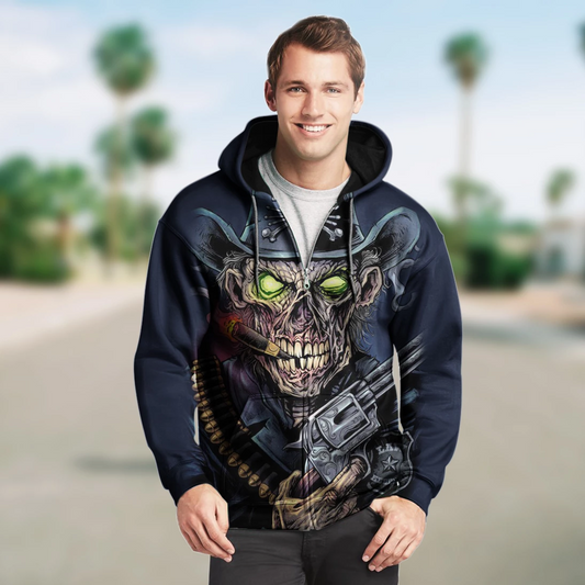 3D ZIP HOODIE PL313 - Amaze Style™-Apparel