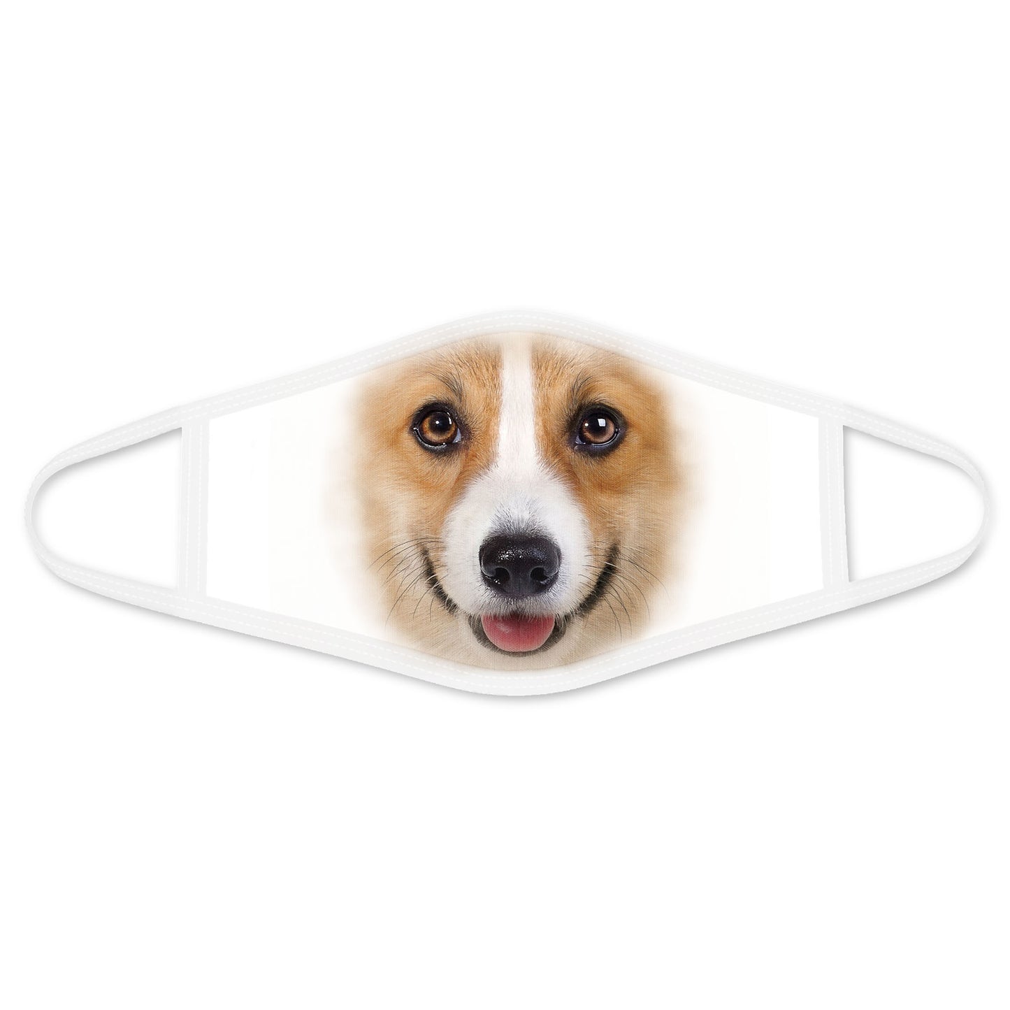 Corgi Funny Face - Dog Lover Mask DL