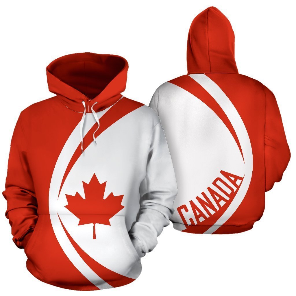 Canada Maple Leaf Hoodie - Circle Style J9 - Amaze Style™-Apparel