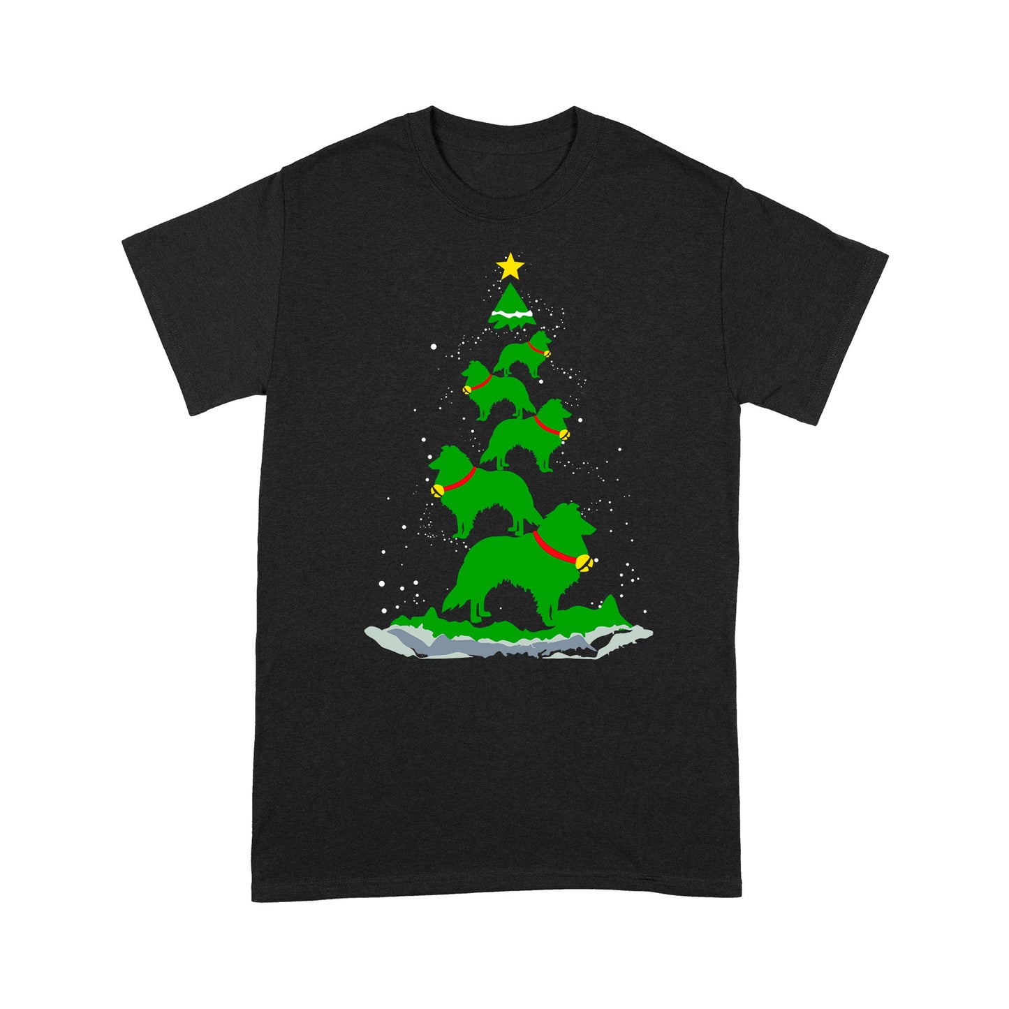 Dog Merry Christmas Standard T-shirt HG