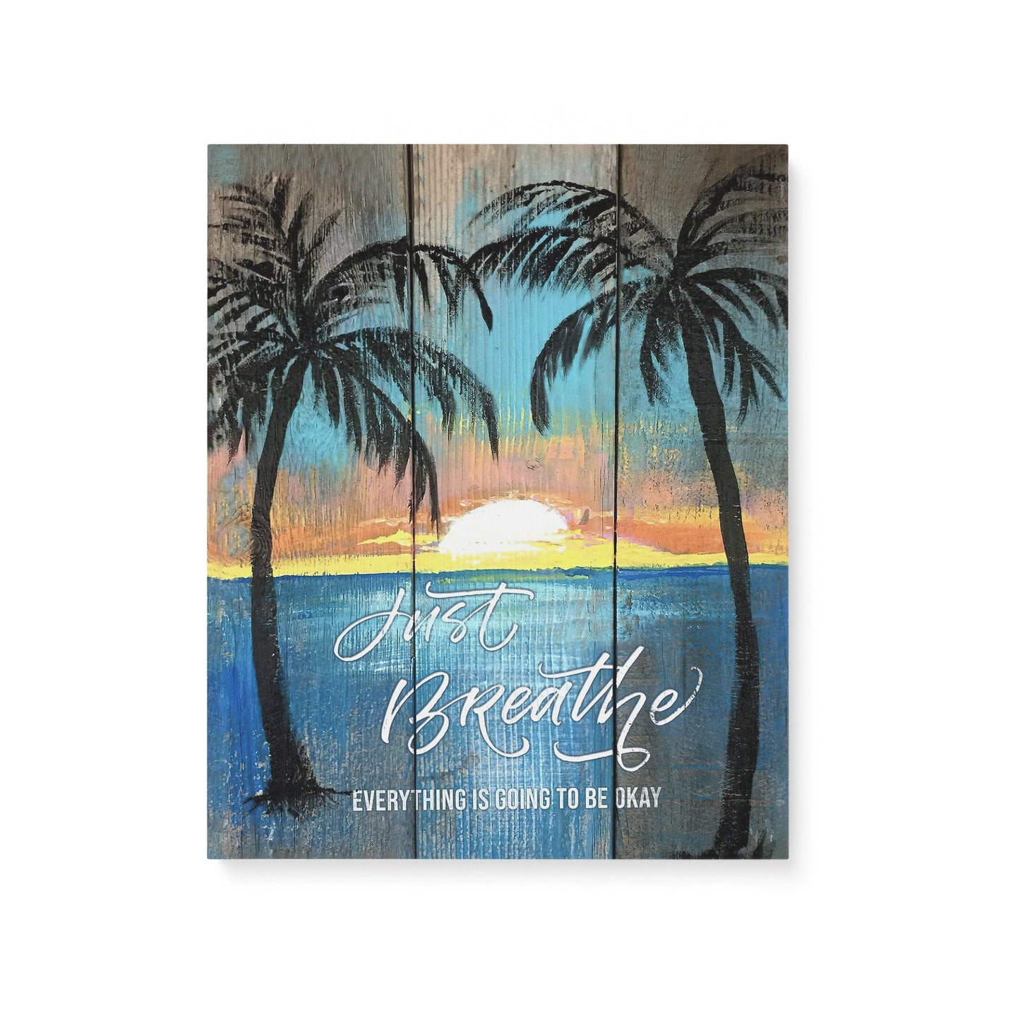 Beach Canvas Just Breath