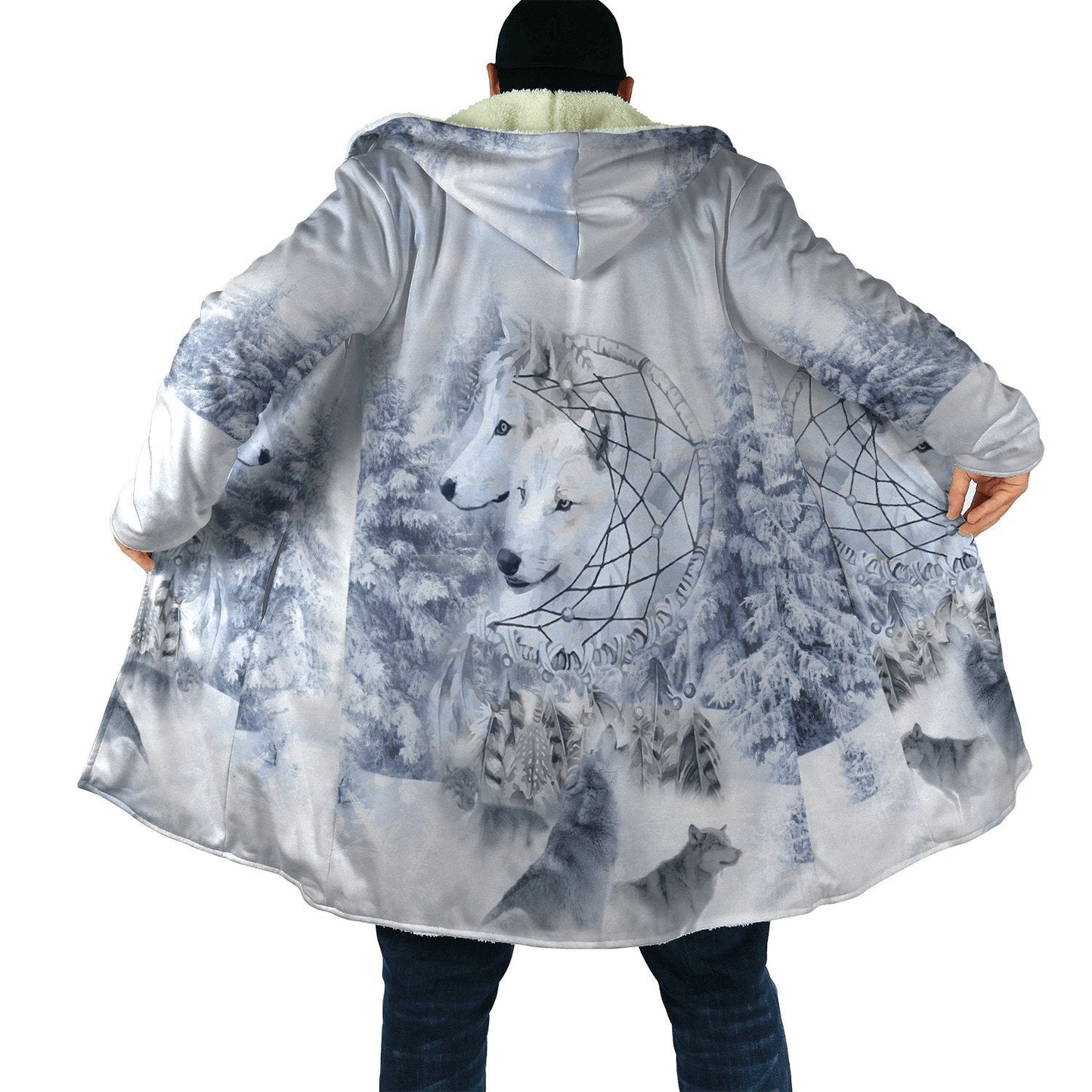 Wolf Native American 3D All Over Printed Unisex Shirts