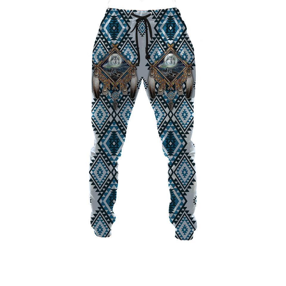 Wolf Native American 3D All Over Printed Unisex Shirts