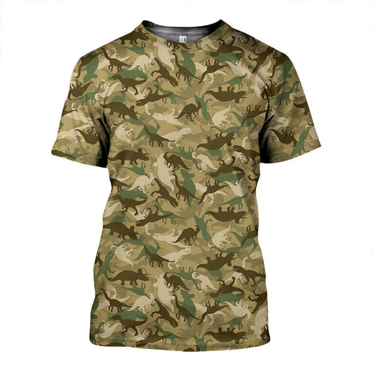3D All Over Printed Dinosaurs Shirts and Shorts - Amaze Style™-3D All Over Printed Clothes
