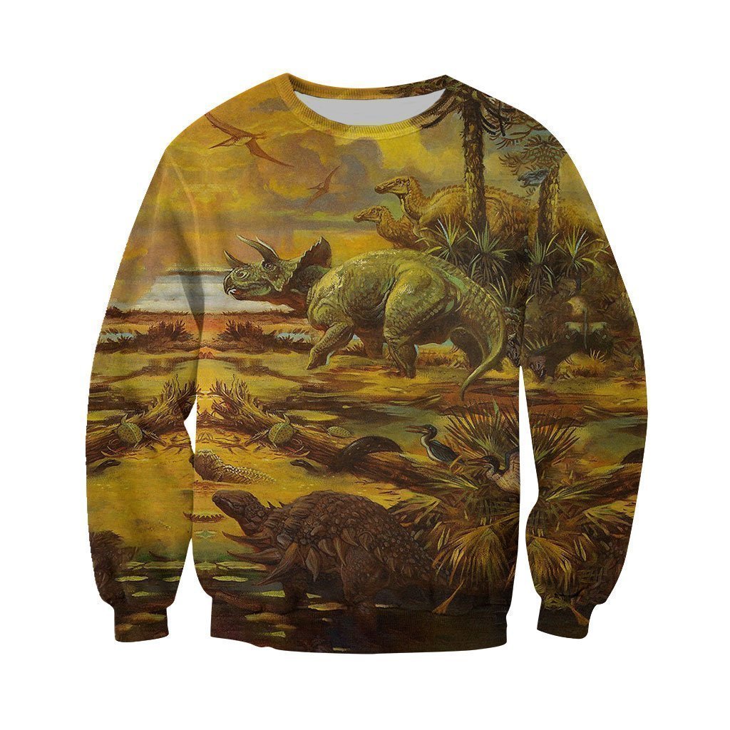 3D All Over Printed Love Dinosaurs Shirts and Shorts - Amaze Style™-3D All Over Printed Clothes