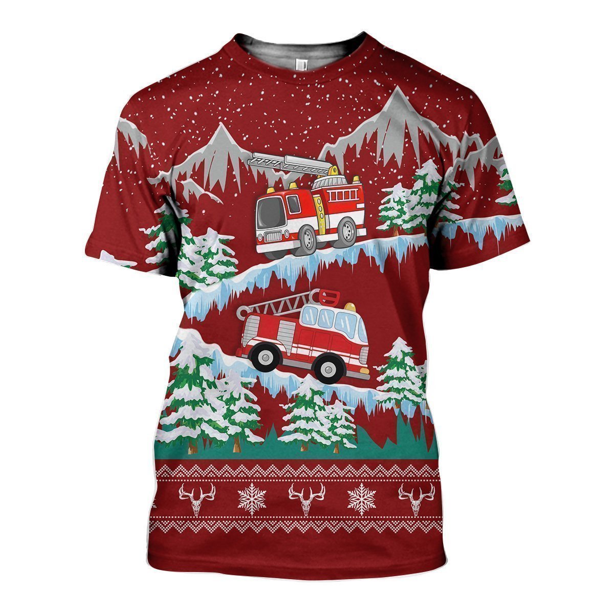 3D All Over Printed Firefighter - Amaze Style™-Apparel