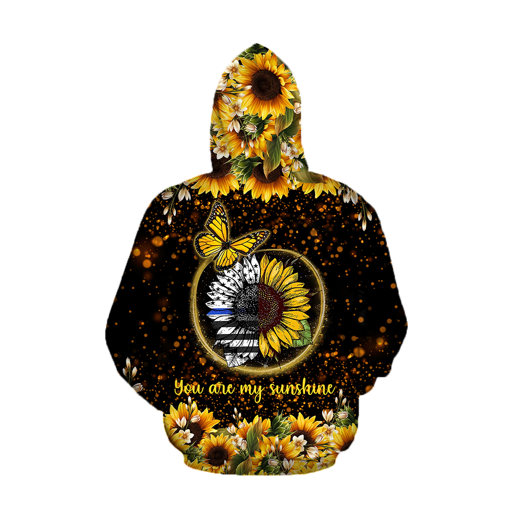 3D All Over Print You Are My Sunshine Hoodie HHT28082005