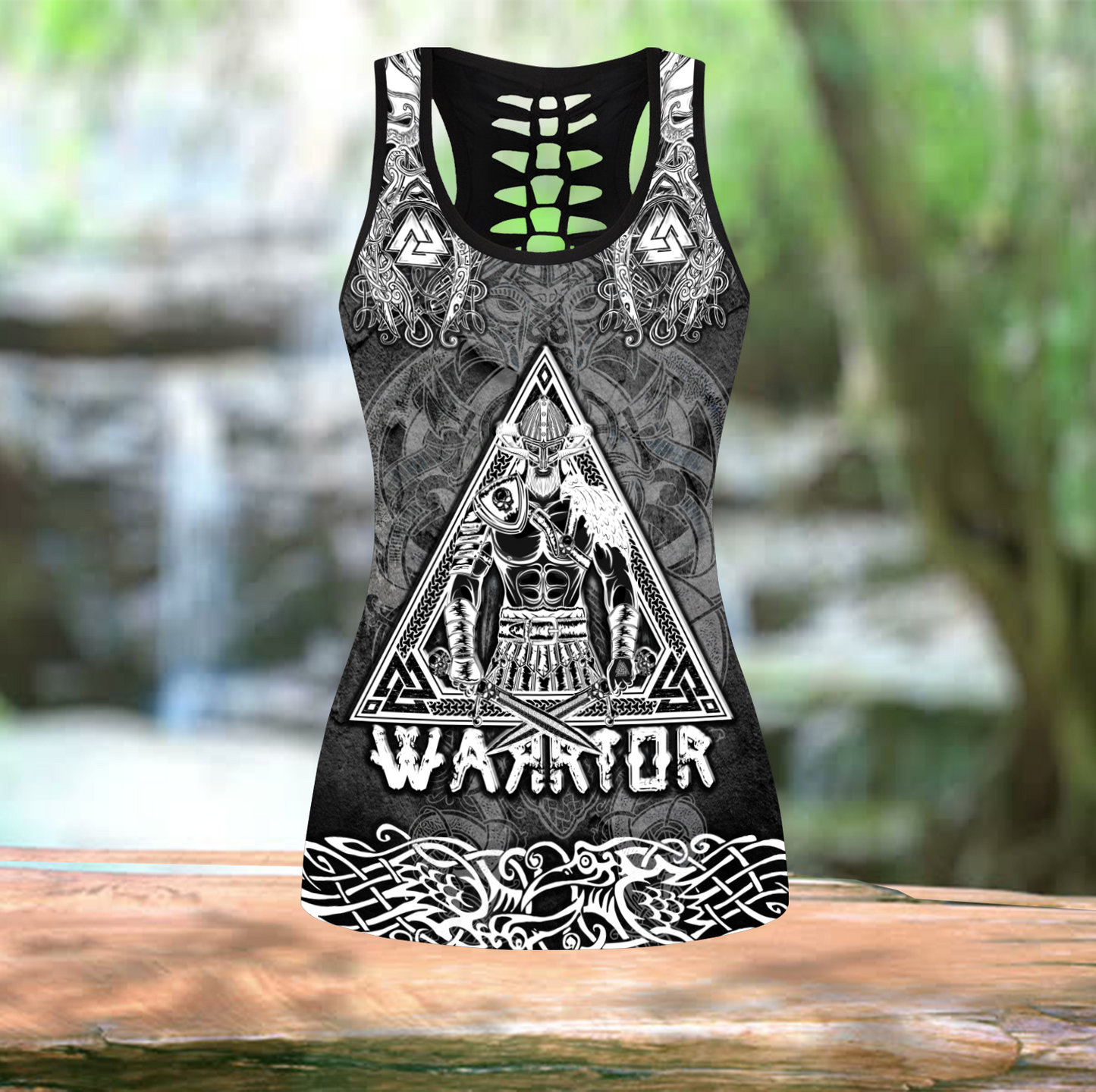 Warrior viking tanktop & legging outfit for women