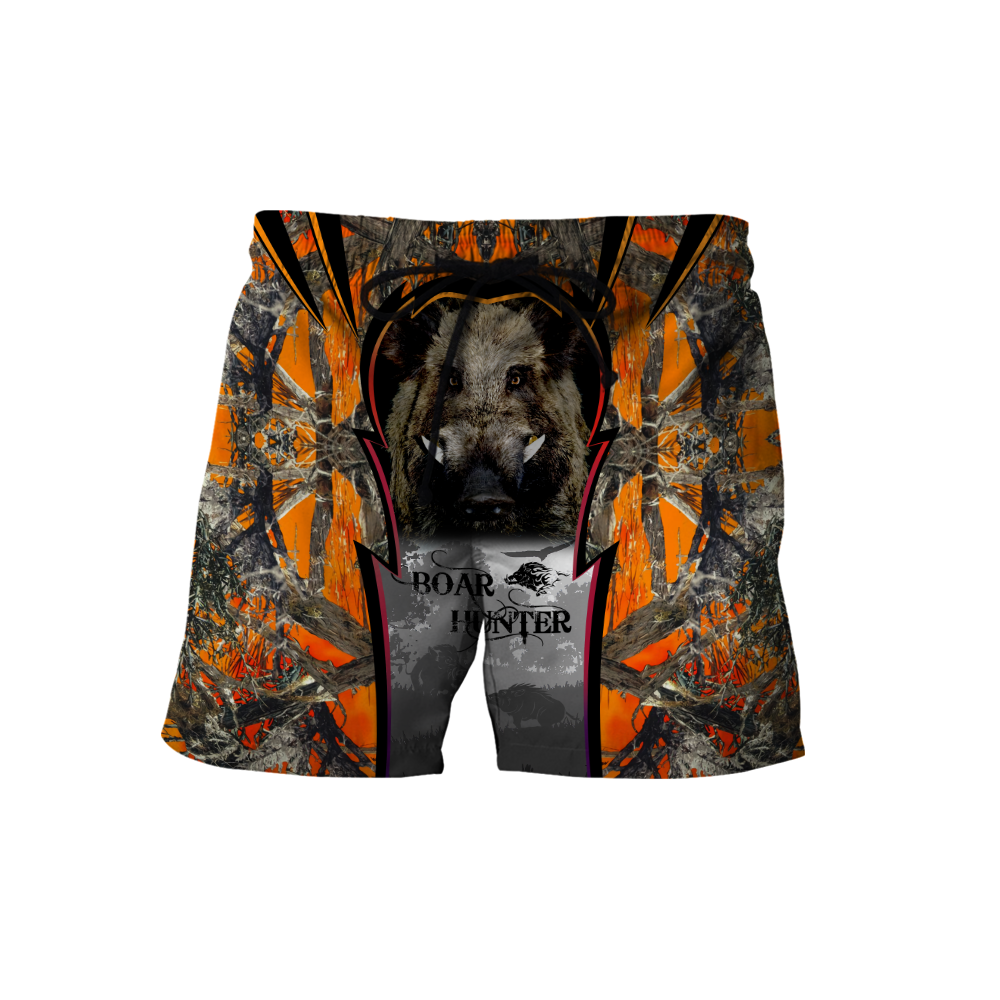 All Over Printed Boar Hunter Hoodie MEI09162002 -MEI