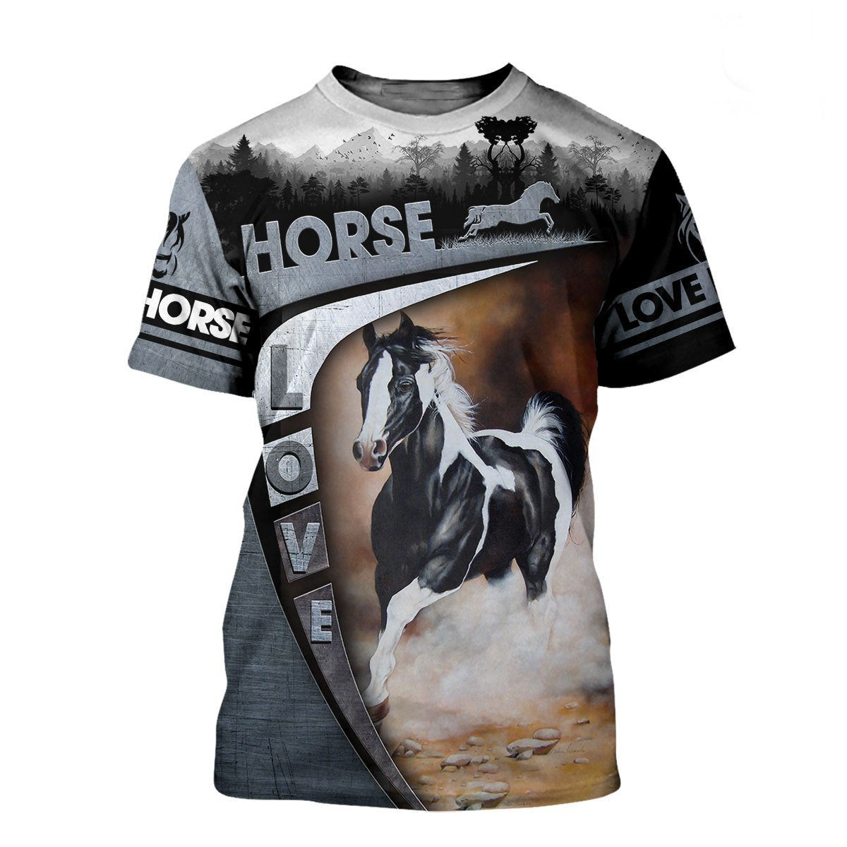 Beautiful Horse 3D All Over Printed Shirts TA041203 - Amaze Style™-Apparel