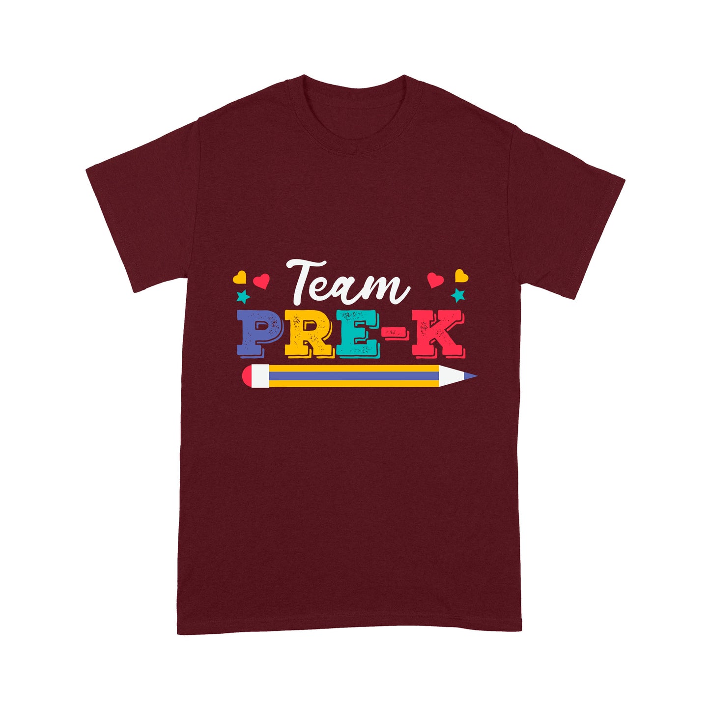 Standard T-Shirt For Team Pre-K Grade