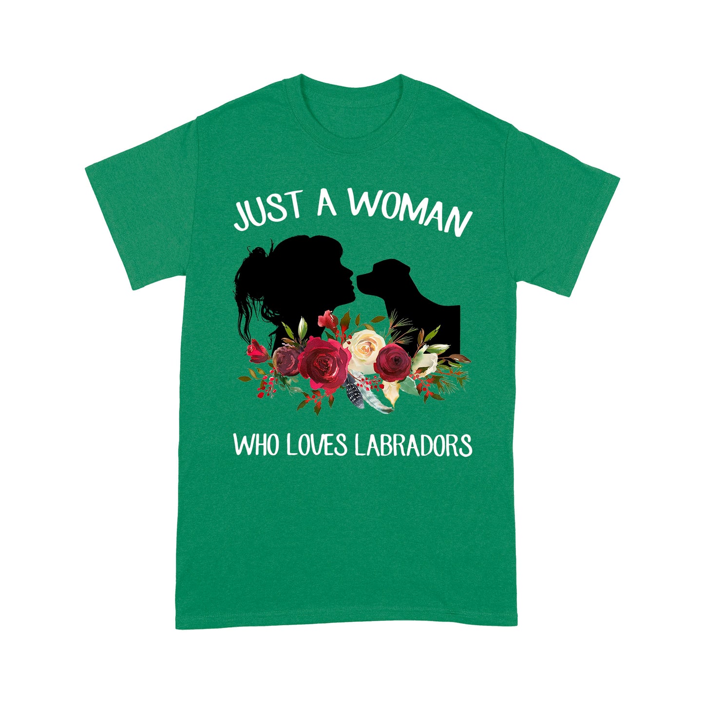 Dog T-shirt Just A Woman Who Loves Labradors