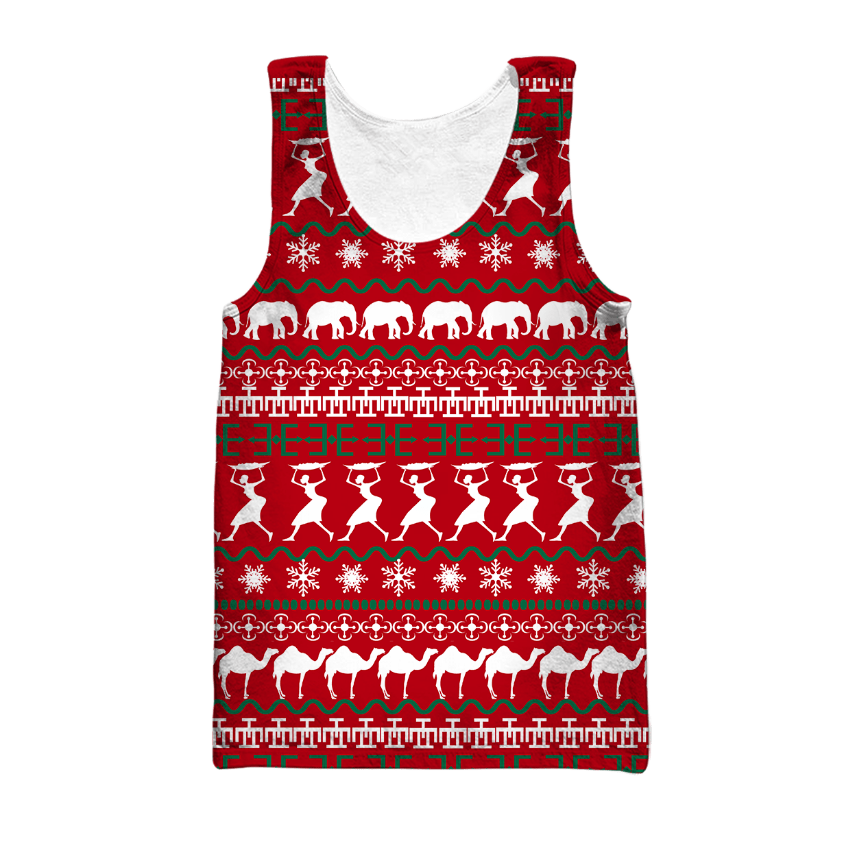 African Xmas Unisex Deluxe Hoodie ML