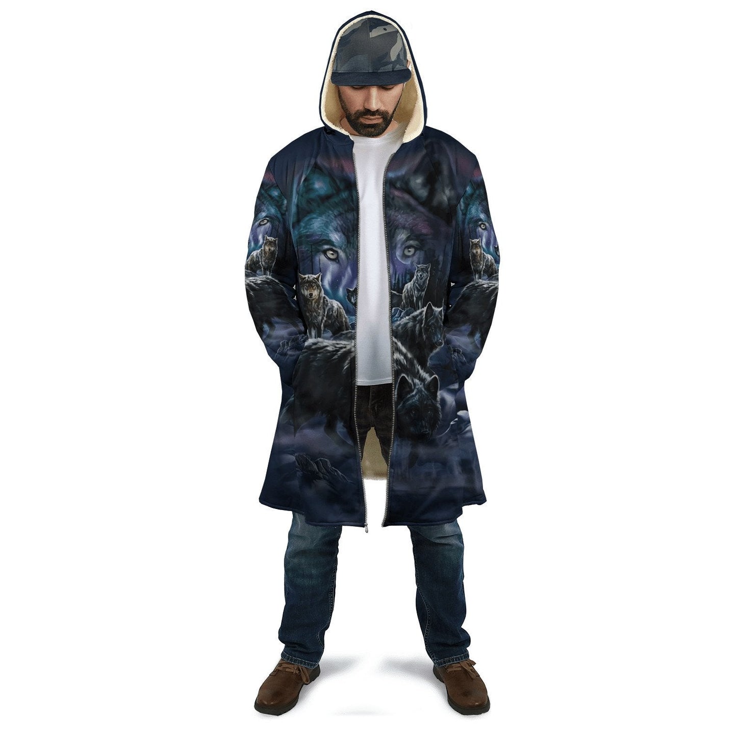 Wolf 3D All Over Printed Unisex Shirts