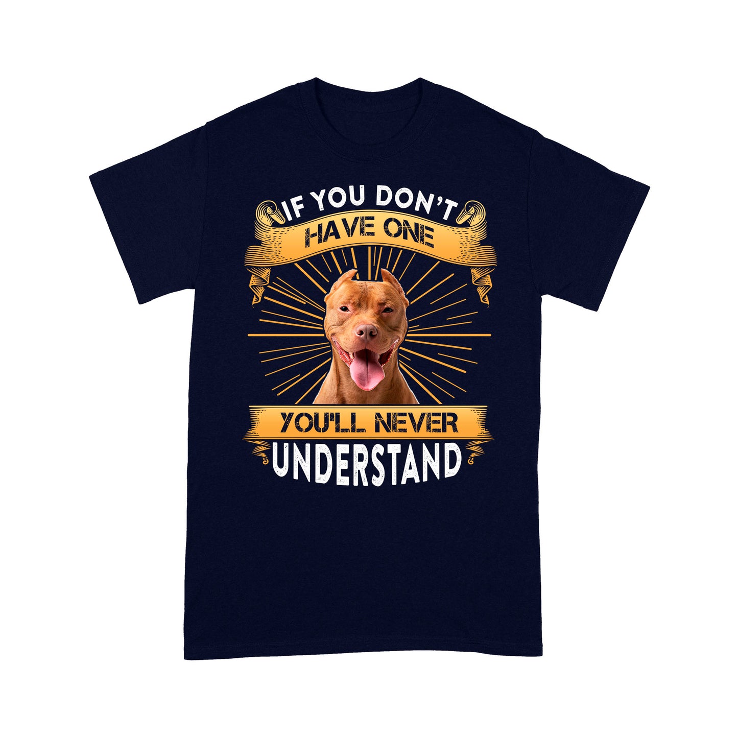 Pitbull T-shirt - Funny Quotes Standard T-shirt DL