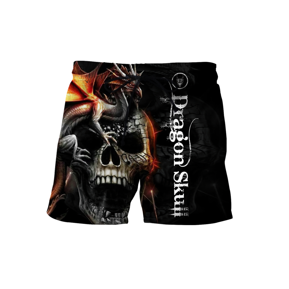 Awesome Dragon On Skull Hoodie For Men And Women MEI