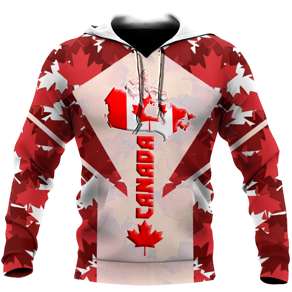 Canada 3dall over printed maple leaf generation