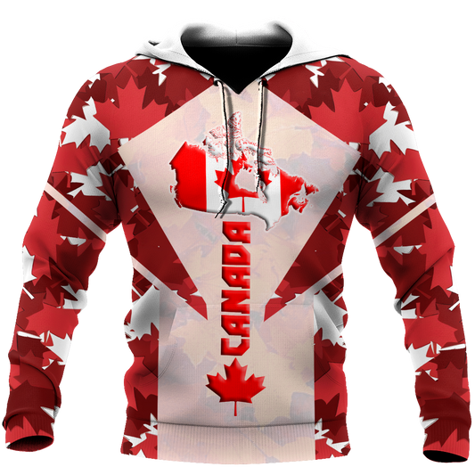Canada 3dall over printed maple leaf generation