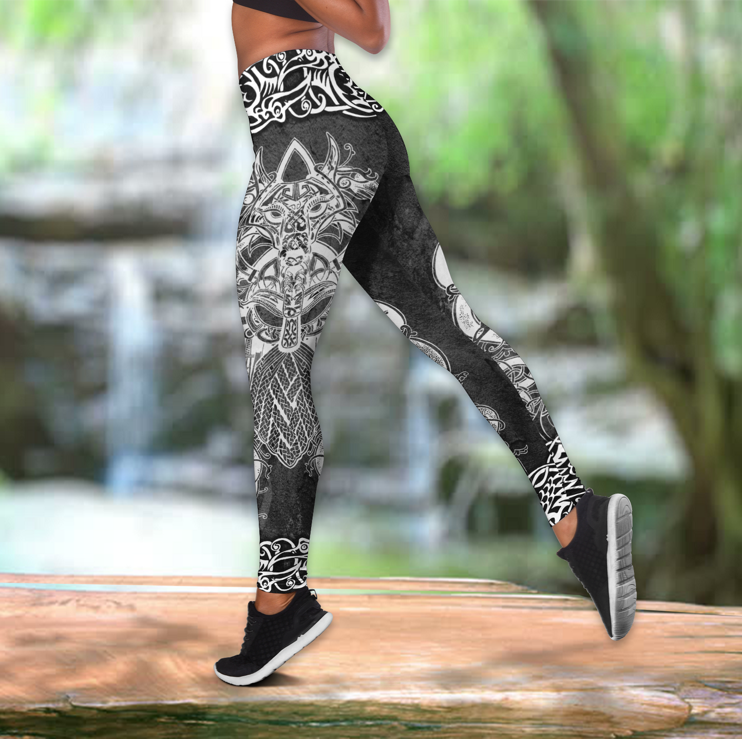 Warrior viking tanktop & legging outfit for women